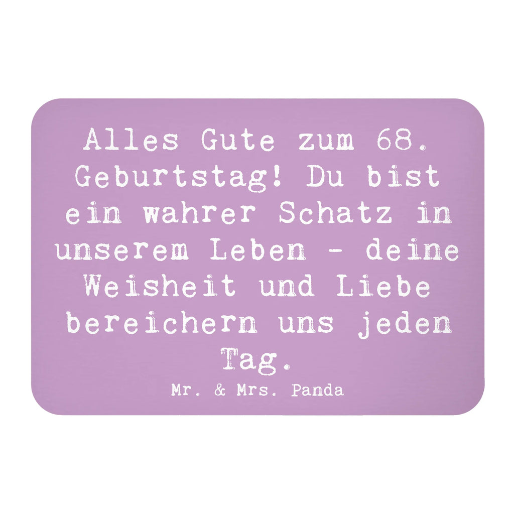 Magnet Spruch 68. Geburtstag Schatz Kühlschrankmagnet, Pinnwandmagnet, Souvenir Magnet, Motivmagnete, Dekomagnet, Whiteboard Magnet, Notiz Magnet, Kühlschrank Dekoration, Geburtstag, Geburtstagsgeschenk, Geschenk