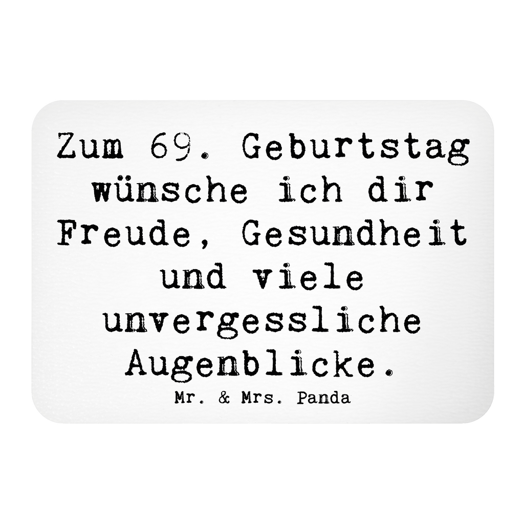 Magnet Spruch 69. Geburtstag Freude und Gesundheit Kühlschrankmagnet, Pinnwandmagnet, Souvenir Magnet, Motivmagnete, Dekomagnet, Whiteboard Magnet, Notiz Magnet, Kühlschrank Dekoration, Geburtstag, Geburtstagsgeschenk, Geschenk