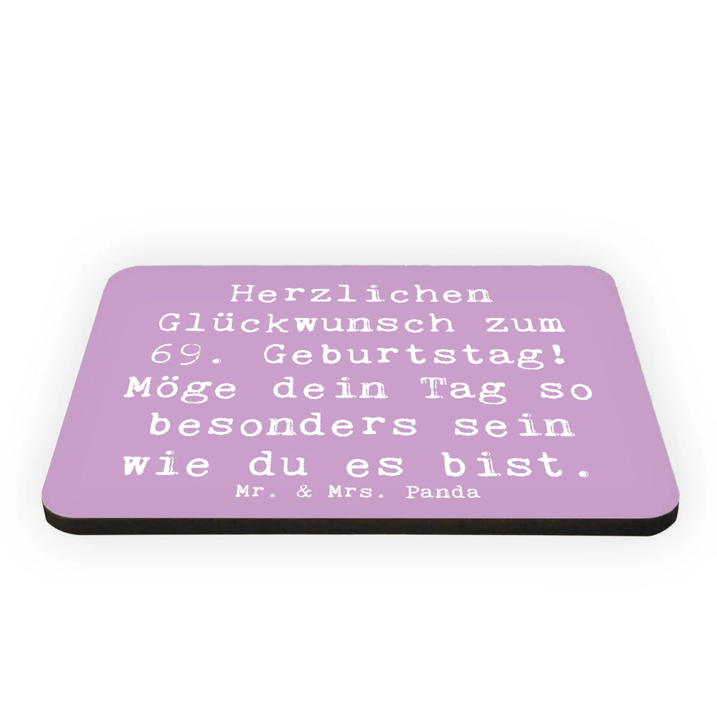 Magnet Spruch 69. Geburtstag Besonderer Tag Kühlschrankmagnet, Pinnwandmagnet, Souvenir Magnet, Motivmagnete, Dekomagnet, Whiteboard Magnet, Notiz Magnet, Kühlschrank Dekoration, Geburtstag, Geburtstagsgeschenk, Geschenk