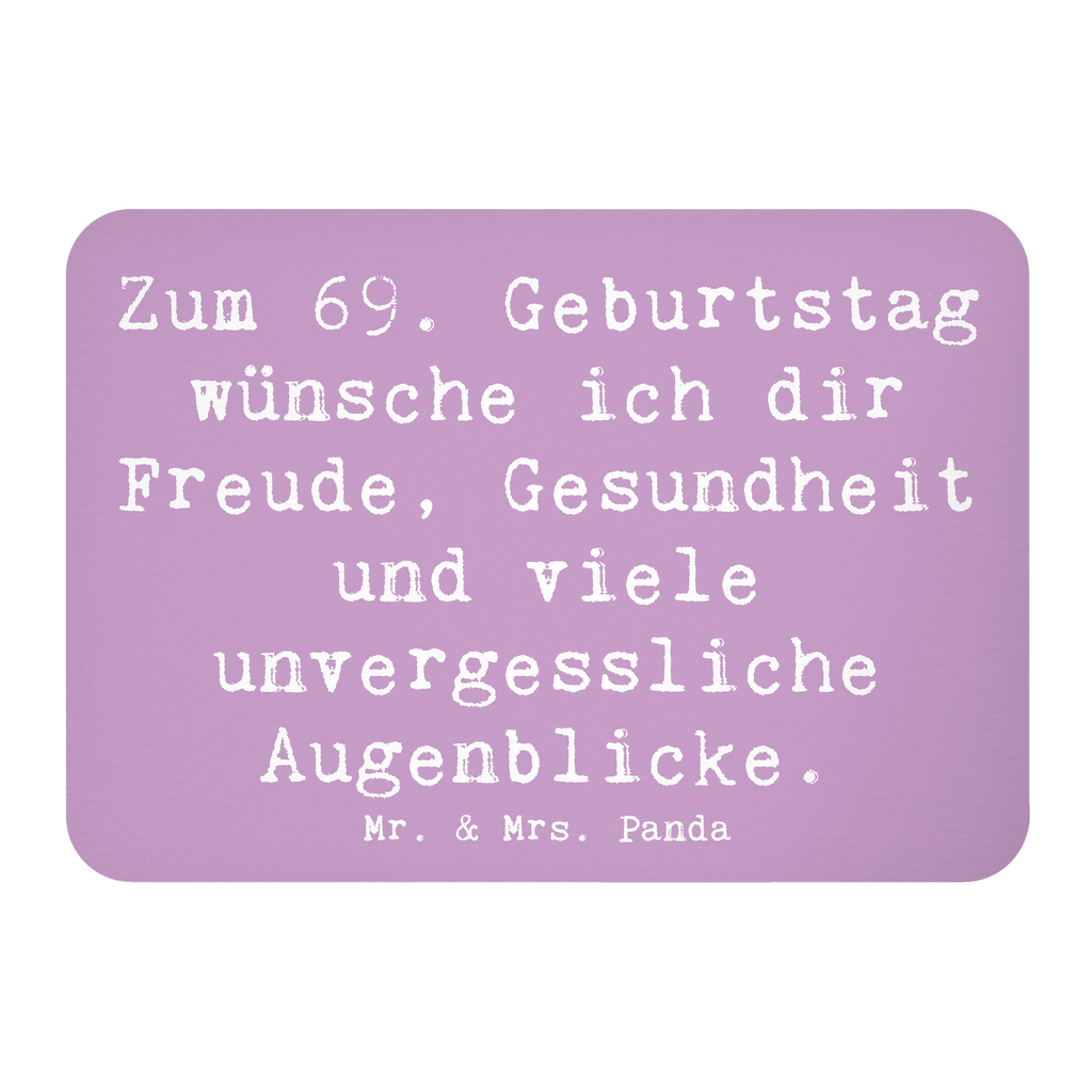 Magnet Spruch 69. Geburtstag Freude und Gesundheit Kühlschrankmagnet, Pinnwandmagnet, Souvenir Magnet, Motivmagnete, Dekomagnet, Whiteboard Magnet, Notiz Magnet, Kühlschrank Dekoration, Geburtstag, Geburtstagsgeschenk, Geschenk