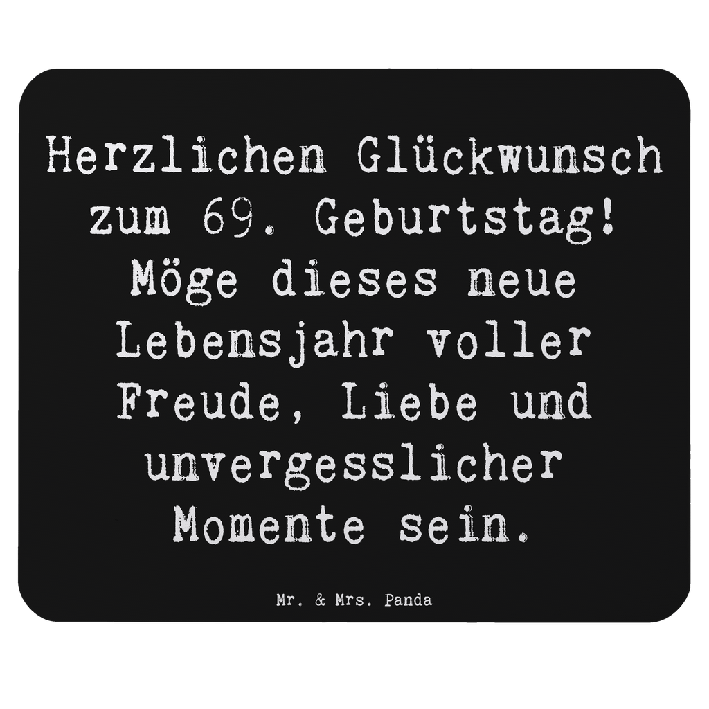 Mauspad Spruch 69. Geburtstag Glückwunsch Mousepad, Computer zubehör, Büroausstattung, PC Zubehör, Arbeitszimmer, Mauspad, Einzigartiges Mauspad, Designer Mauspad, Mausunterlage, Mauspad Büro, Geburtstag, Geburtstagsgeschenk, Geschenk