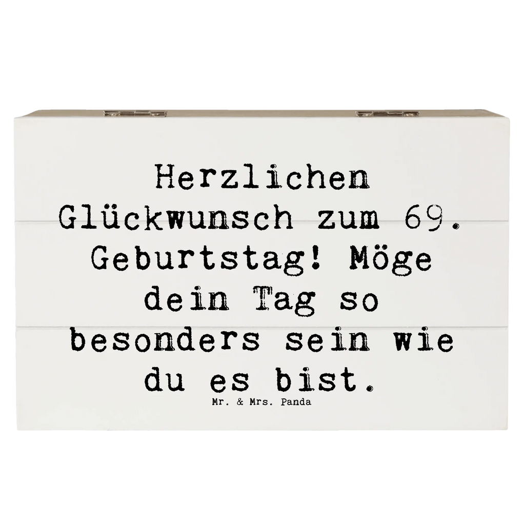 Holzkiste Spruch 69. Geburtstag Besonderer Tag Holzkiste, Kiste, Schatzkiste, Truhe, Schatulle, XXL, Erinnerungsbox, Erinnerungskiste, Dekokiste, Aufbewahrungsbox, Geschenkbox, Geschenkdose, Geburtstag, Geburtstagsgeschenk, Geschenk