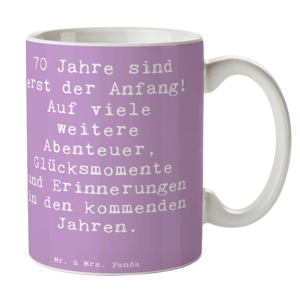 Tasse Spruch 70. Geburtstag Beginn Tasse, Kaffeetasse, Teetasse, Becher, Kaffeebecher, Teebecher, Keramiktasse, Porzellantasse, Büro Tasse, Geschenk Tasse, Tasse Sprüche, Tasse Motive, Kaffeetassen, Tasse bedrucken, Designer Tasse, Cappuccino Tassen, Schöne Teetassen, Geburtstag, Geburtstagsgeschenk, Geschenk