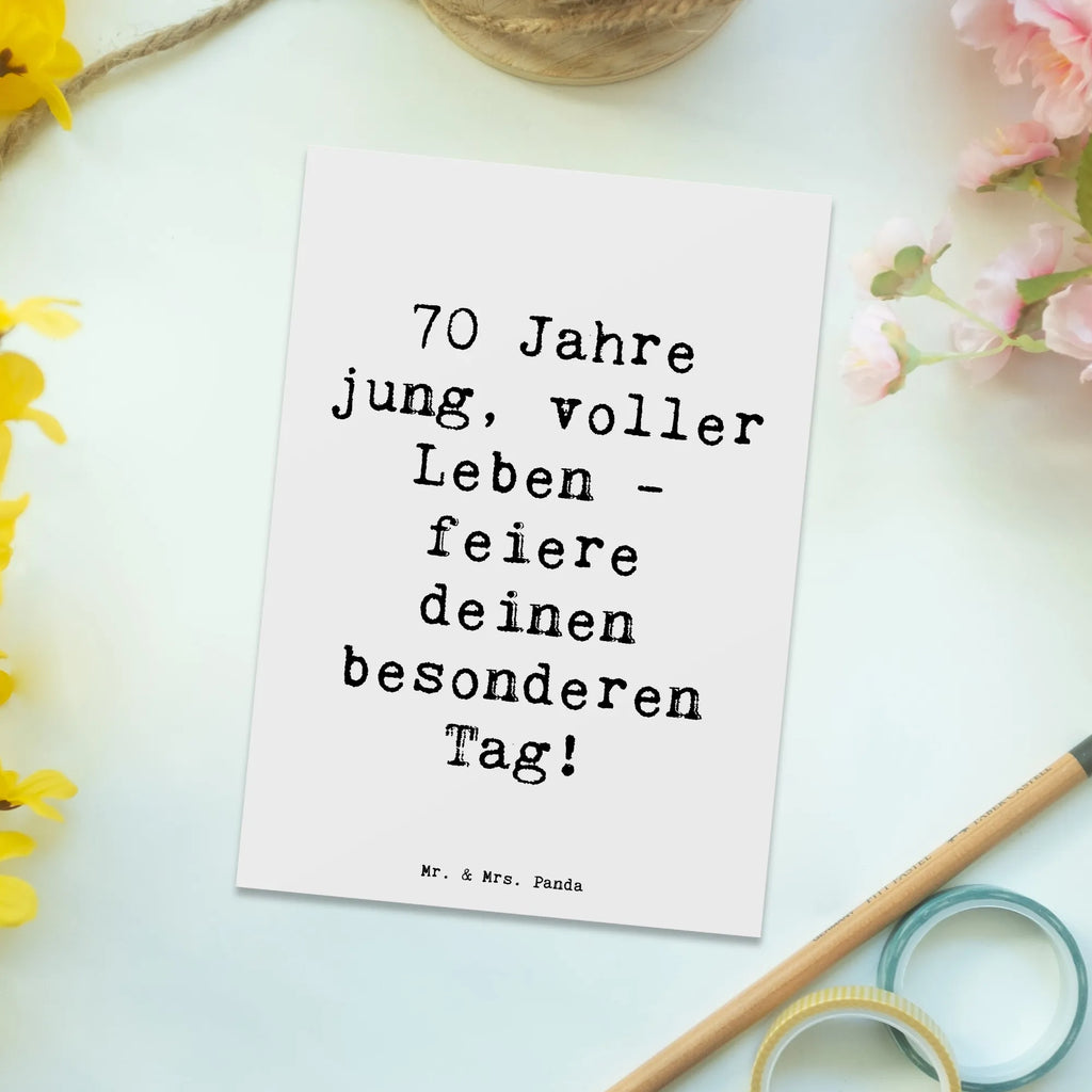 Postkarte Spruch 70. Geburtstag Feier Postkarte, Karte, Geschenkkarte, Grußkarte, Einladung, Ansichtskarte, Geburtstagskarte, Einladungskarte, Dankeskarte, Ansichtskarten, Einladung Geburtstag, Einladungskarten Geburtstag, Geburtstag, Geburtstagsgeschenk, Geschenk