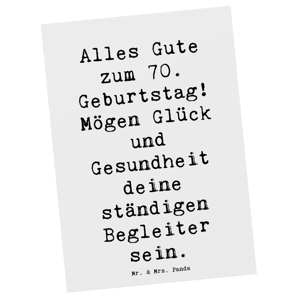 Postkarte Spruch 70. Geburtstag Glück und Gesundheit Postkarte, Karte, Geschenkkarte, Grußkarte, Einladung, Ansichtskarte, Geburtstagskarte, Einladungskarte, Dankeskarte, Ansichtskarten, Einladung Geburtstag, Einladungskarten Geburtstag, Geburtstag, Geburtstagsgeschenk, Geschenk