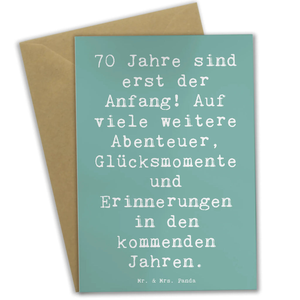 Grußkarte Spruch 70. Geburtstag Beginn Grußkarte, Klappkarte, Einladungskarte, Glückwunschkarte, Hochzeitskarte, Geburtstagskarte, Karte, Ansichtskarten, Geburtstag, Geburtstagsgeschenk, Geschenk