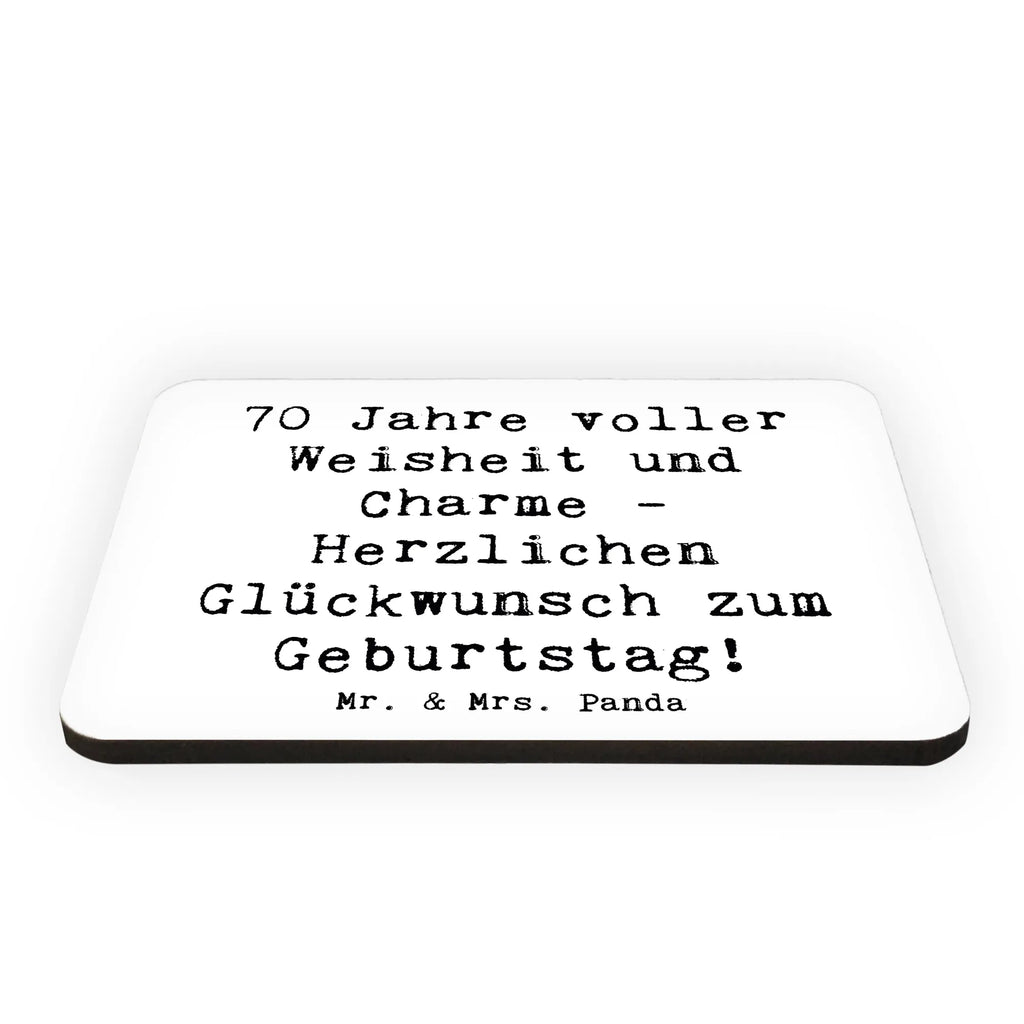 Magnet Spruch 70. Geburtstag Kühlschrankmagnet, Pinnwandmagnet, Souvenir Magnet, Motivmagnete, Dekomagnet, Whiteboard Magnet, Notiz Magnet, Kühlschrank Dekoration, Geburtstag, Geburtstagsgeschenk, Geschenk