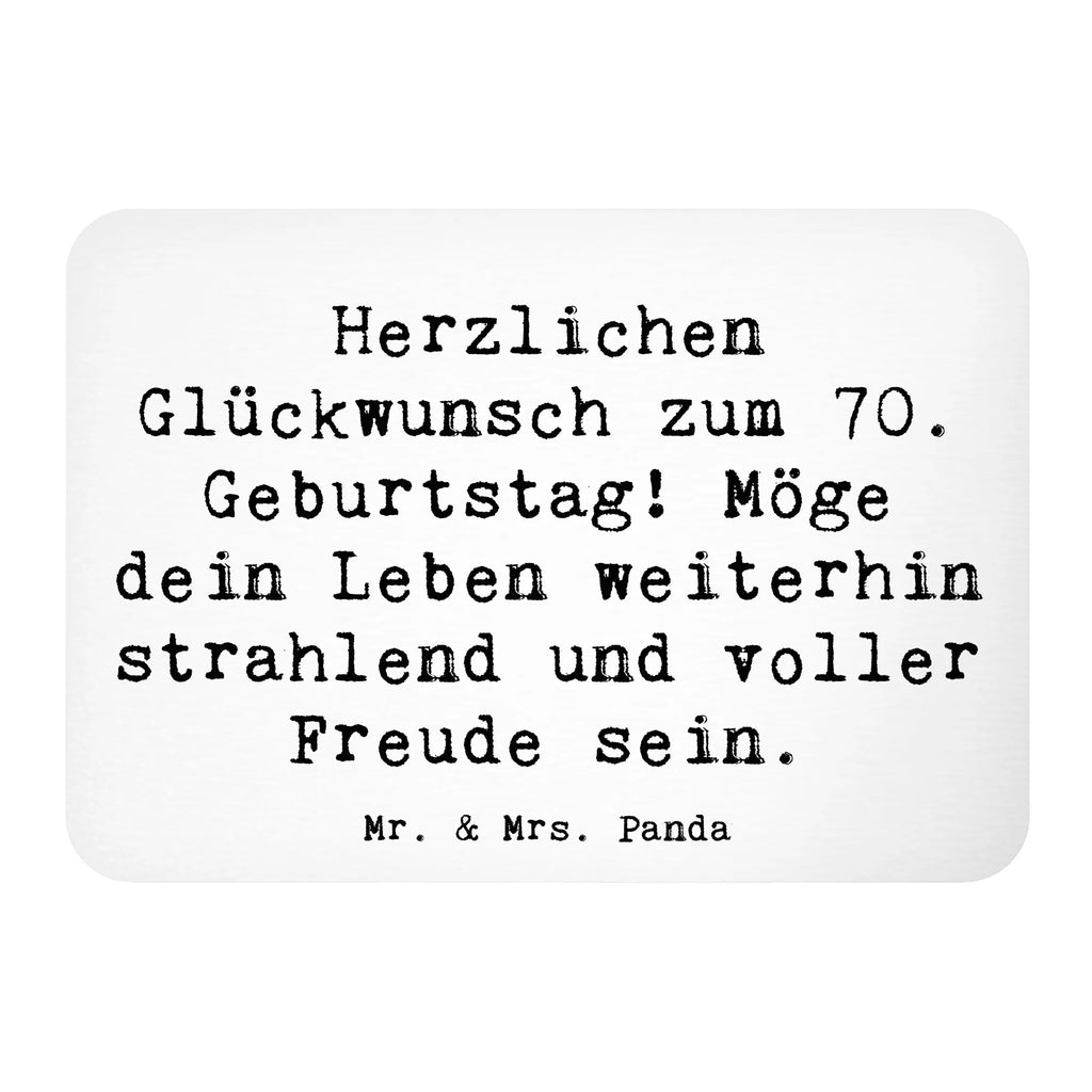 Magnet Spruch 70. Geburtstag Glückwünsche Kühlschrankmagnet, Pinnwandmagnet, Souvenir Magnet, Motivmagnete, Dekomagnet, Whiteboard Magnet, Notiz Magnet, Kühlschrank Dekoration, Geburtstag, Geburtstagsgeschenk, Geschenk