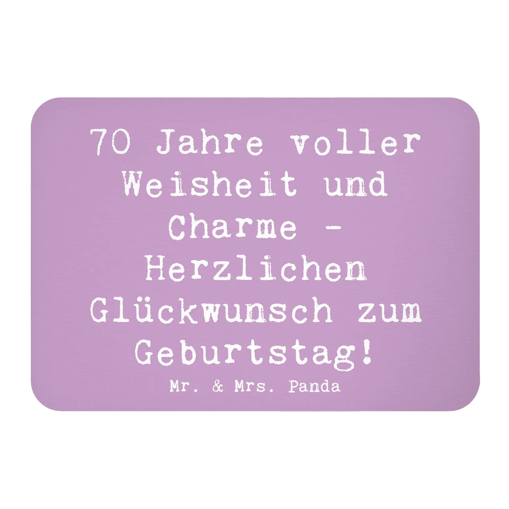 Magnet Spruch 70. Geburtstag Kühlschrankmagnet, Pinnwandmagnet, Souvenir Magnet, Motivmagnete, Dekomagnet, Whiteboard Magnet, Notiz Magnet, Kühlschrank Dekoration, Geburtstag, Geburtstagsgeschenk, Geschenk