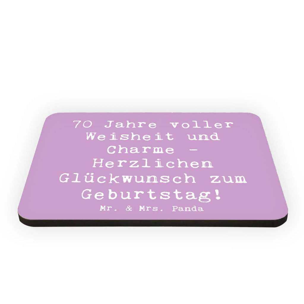 Magnet Spruch 70. Geburtstag Kühlschrankmagnet, Pinnwandmagnet, Souvenir Magnet, Motivmagnete, Dekomagnet, Whiteboard Magnet, Notiz Magnet, Kühlschrank Dekoration, Geburtstag, Geburtstagsgeschenk, Geschenk