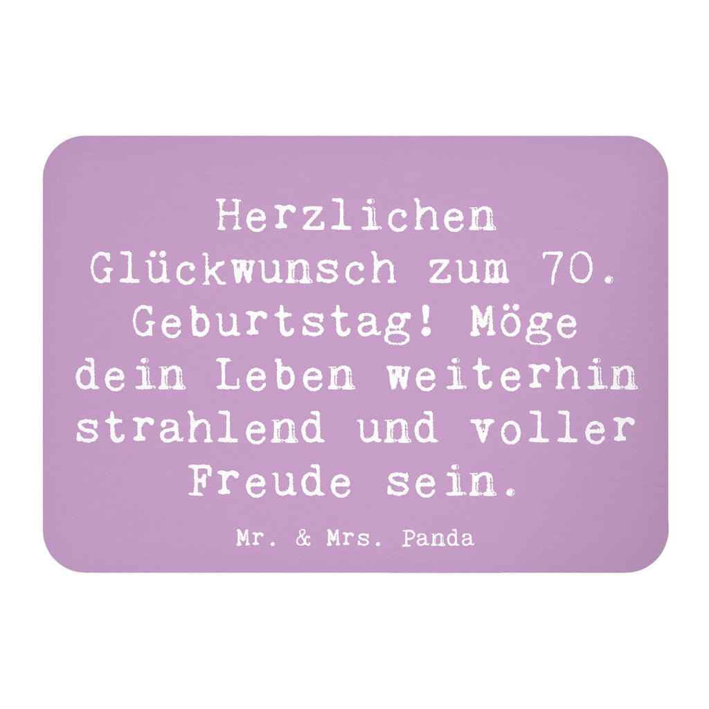 Magnet Spruch 70. Geburtstag Glückwünsche Kühlschrankmagnet, Pinnwandmagnet, Souvenir Magnet, Motivmagnete, Dekomagnet, Whiteboard Magnet, Notiz Magnet, Kühlschrank Dekoration, Geburtstag, Geburtstagsgeschenk, Geschenk