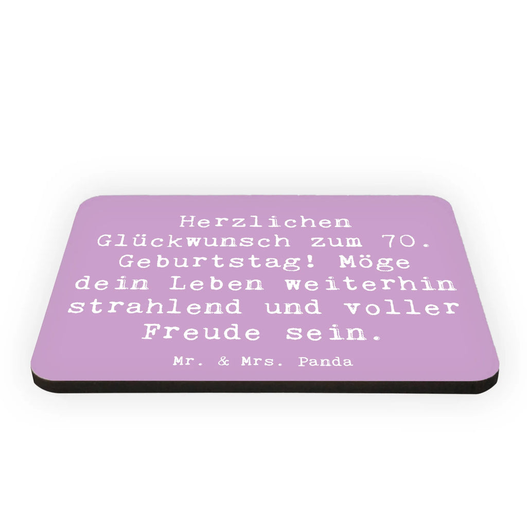 Magnet Spruch 70. Geburtstag Glückwünsche Kühlschrankmagnet, Pinnwandmagnet, Souvenir Magnet, Motivmagnete, Dekomagnet, Whiteboard Magnet, Notiz Magnet, Kühlschrank Dekoration, Geburtstag, Geburtstagsgeschenk, Geschenk