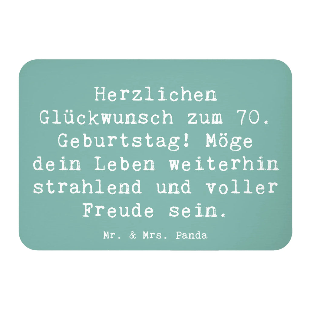 Magnet Spruch 70. Geburtstag Glückwünsche Kühlschrankmagnet, Pinnwandmagnet, Souvenir Magnet, Motivmagnete, Dekomagnet, Whiteboard Magnet, Notiz Magnet, Kühlschrank Dekoration, Geburtstag, Geburtstagsgeschenk, Geschenk