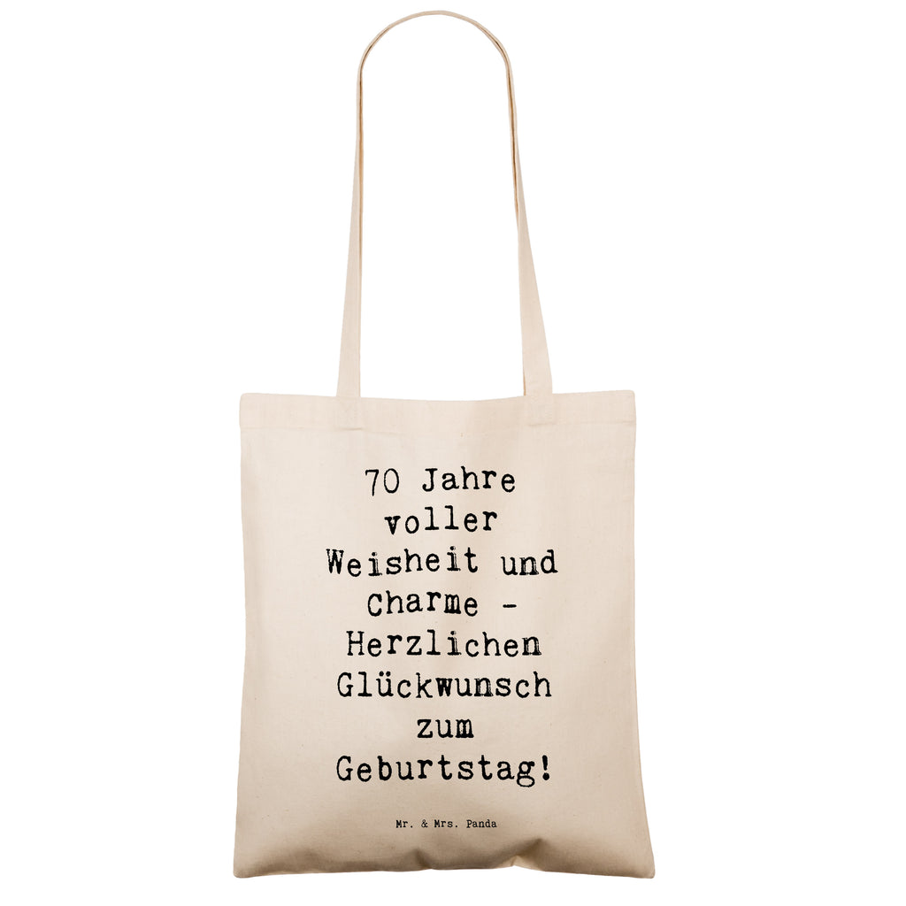 Tragetasche Spruch 70. Geburtstag Beuteltasche, Beutel, Einkaufstasche, Jutebeutel, Stoffbeutel, Tasche, Shopper, Umhängetasche, Strandtasche, Schultertasche, Stofftasche, Tragetasche, Badetasche, Jutetasche, Einkaufstüte, Laptoptasche, Geburtstag, Geburtstagsgeschenk, Geschenk