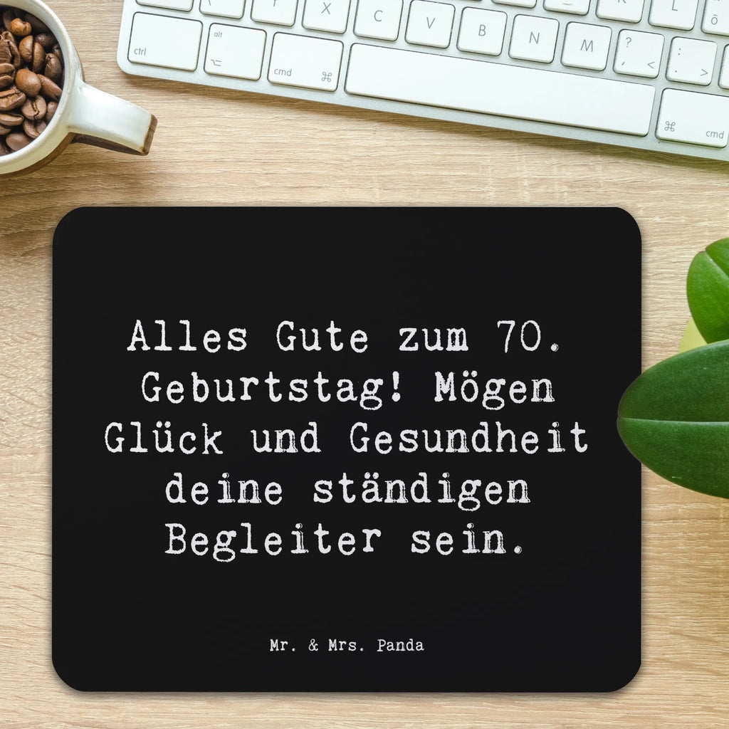 Mauspad Spruch 70. Geburtstag Glück und Gesundheit Mousepad, Computer zubehör, Büroausstattung, PC Zubehör, Arbeitszimmer, Mauspad, Einzigartiges Mauspad, Designer Mauspad, Mausunterlage, Mauspad Büro, Geburtstag, Geburtstagsgeschenk, Geschenk