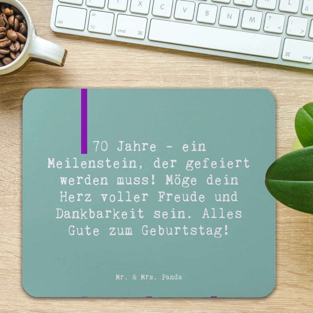 Mauspad Spruch 70. Geburtstag Meilenstein Mousepad, Computer zubehör, Büroausstattung, PC Zubehör, Arbeitszimmer, Mauspad, Einzigartiges Mauspad, Designer Mauspad, Mausunterlage, Mauspad Büro, Geburtstag, Geburtstagsgeschenk, Geschenk