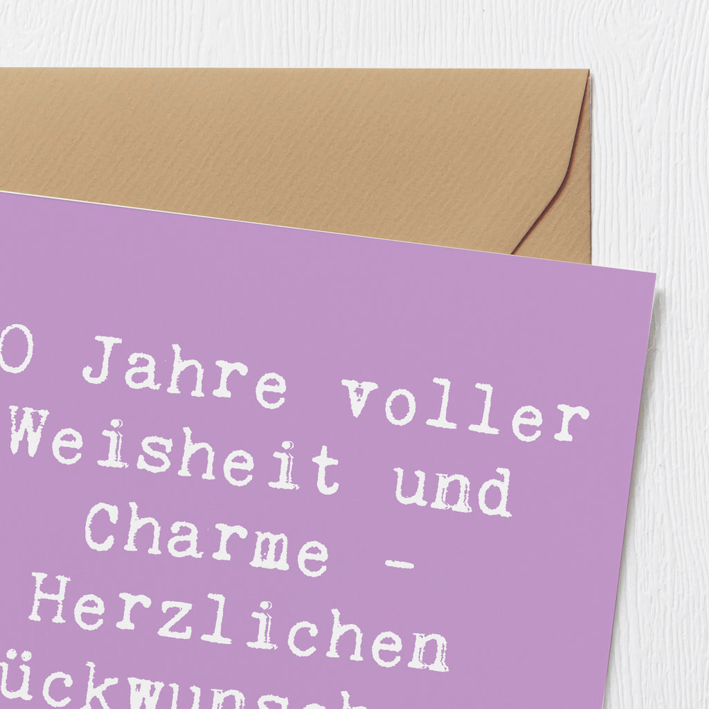 Deluxe Karte Spruch 70. Geburtstag Karte, Grußkarte, Klappkarte, Einladungskarte, Glückwunschkarte, Hochzeitskarte, Geburtstagskarte, Hochwertige Grußkarte, Hochwertige Klappkarte, Geburtstag, Geburtstagsgeschenk, Geschenk