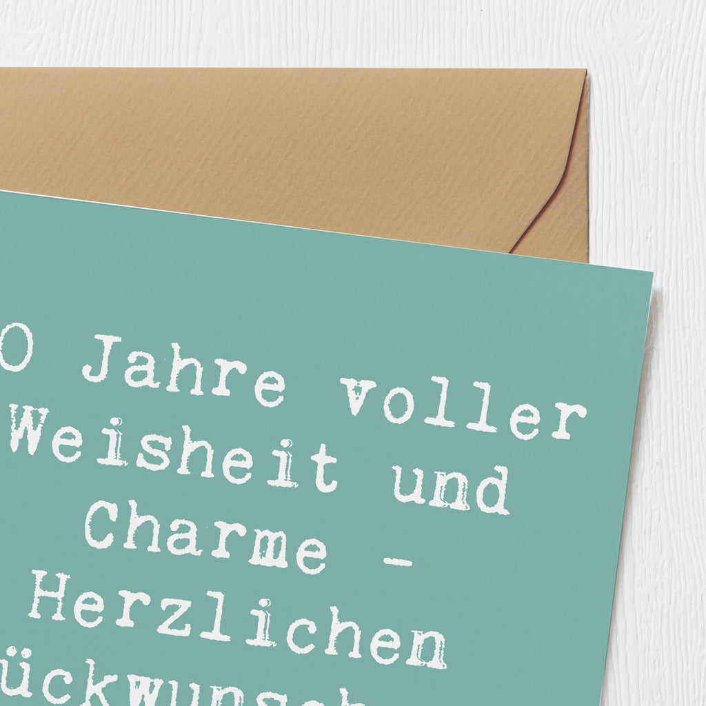 Deluxe Karte Spruch 70. Geburtstag Karte, Grußkarte, Klappkarte, Einladungskarte, Glückwunschkarte, Hochzeitskarte, Geburtstagskarte, Hochwertige Grußkarte, Hochwertige Klappkarte, Geburtstag, Geburtstagsgeschenk, Geschenk