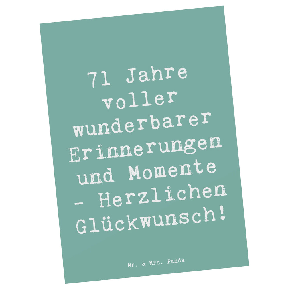 Postkarte Spruch 71. Geburtstag Erinnerungen Postkarte, Karte, Geschenkkarte, Grußkarte, Einladung, Ansichtskarte, Geburtstagskarte, Einladungskarte, Dankeskarte, Ansichtskarten, Einladung Geburtstag, Einladungskarten Geburtstag, Geburtstag, Geburtstagsgeschenk, Geschenk