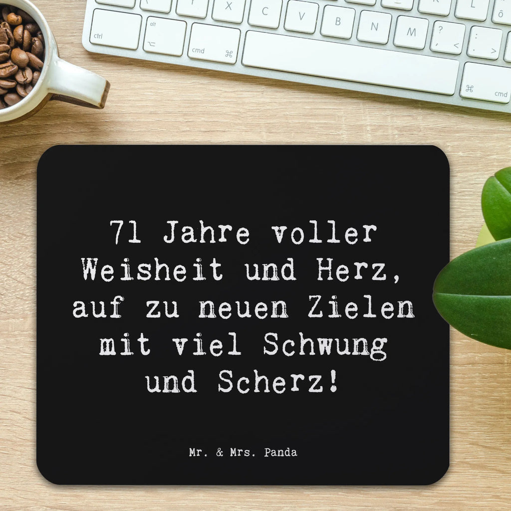 Mauspad Spruch 71. Geburtstag Mousepad, Computer zubehör, Büroausstattung, PC Zubehör, Arbeitszimmer, Mauspad, Einzigartiges Mauspad, Designer Mauspad, Mausunterlage, Mauspad Büro, Geburtstag, Geburtstagsgeschenk, Geschenk