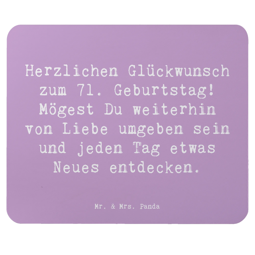 Mauspad Spruch 71. Geburtstag Freude Mousepad, Computer zubehör, Büroausstattung, PC Zubehör, Arbeitszimmer, Mauspad, Einzigartiges Mauspad, Designer Mauspad, Mausunterlage, Mauspad Büro, Geburtstag, Geburtstagsgeschenk, Geschenk