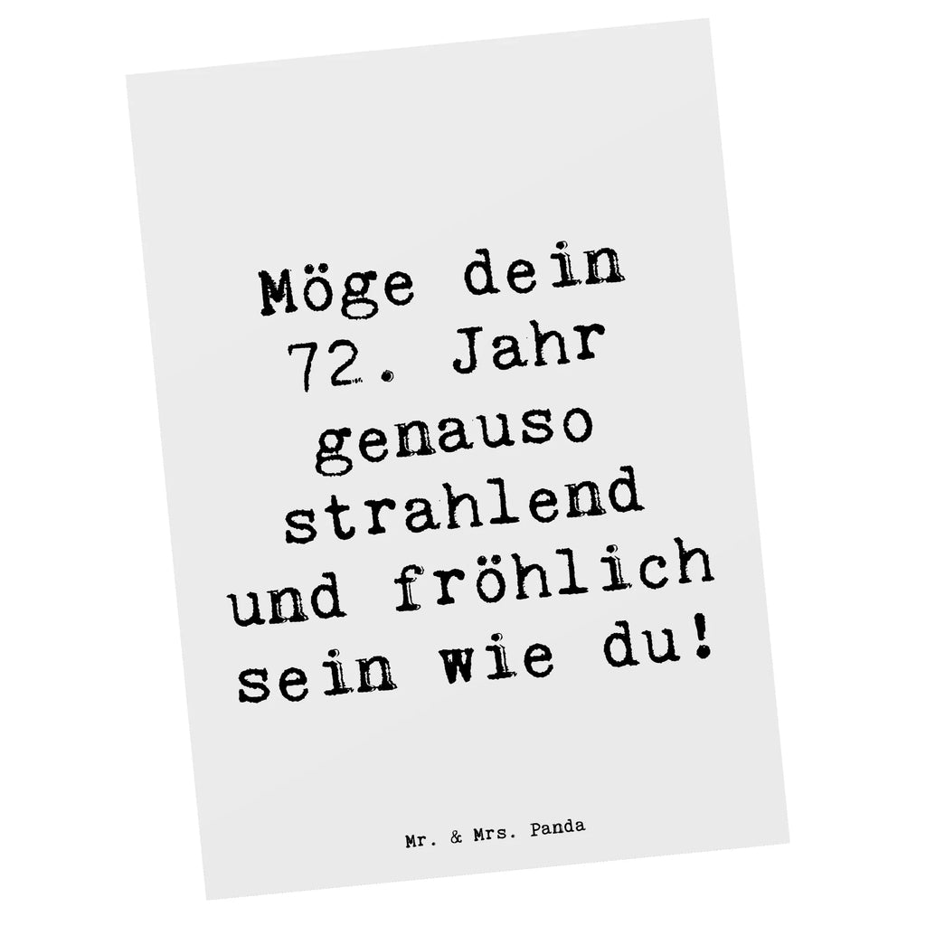 Postkarte Spruch 72. Geburtstag Freude Glanz Postkarte, Karte, Geschenkkarte, Grußkarte, Einladung, Ansichtskarte, Geburtstagskarte, Einladungskarte, Dankeskarte, Ansichtskarten, Einladung Geburtstag, Einladungskarten Geburtstag, Geburtstag, Geburtstagsgeschenk, Geschenk