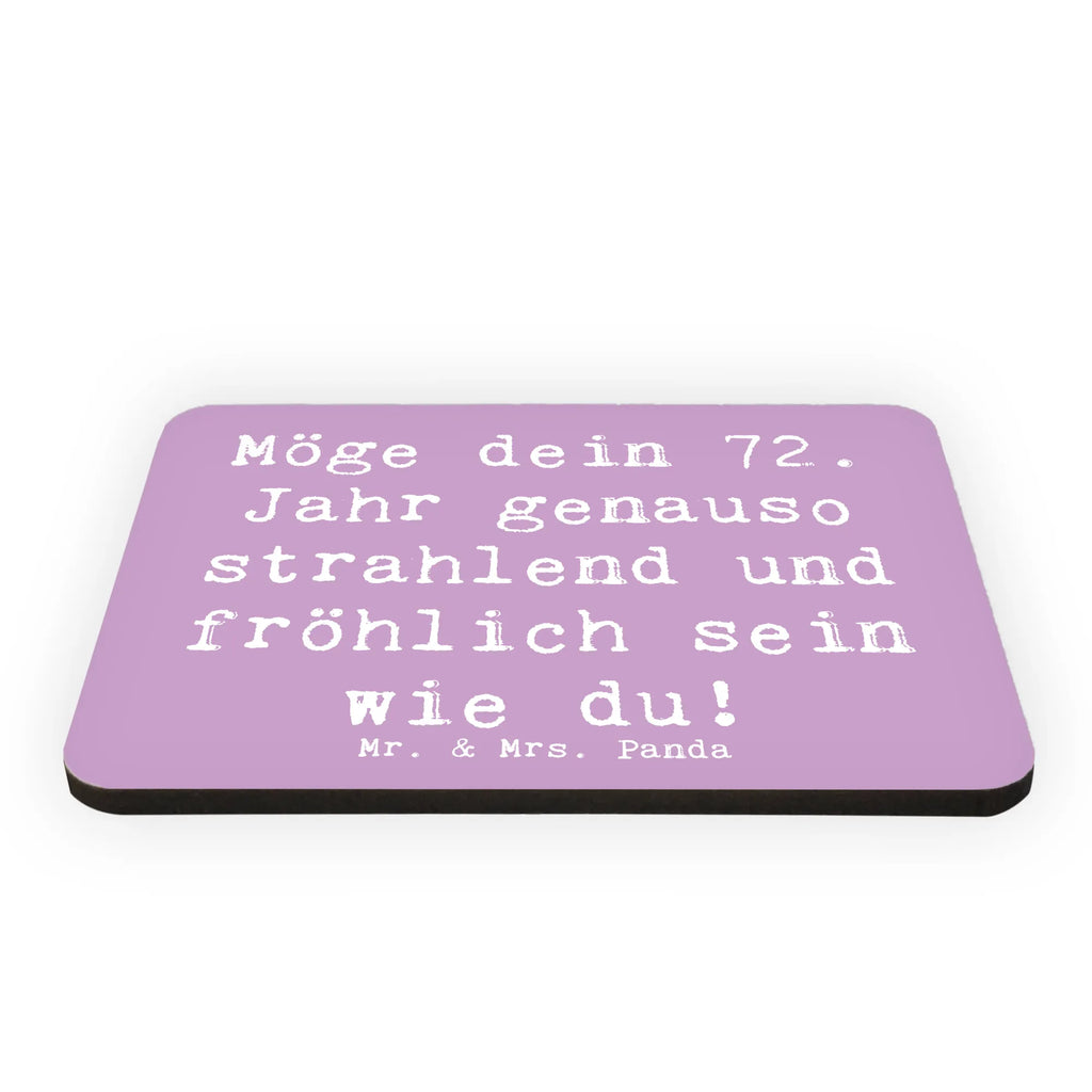 Magnet Spruch 72. Geburtstag Freude Glanz Kühlschrankmagnet, Pinnwandmagnet, Souvenir Magnet, Motivmagnete, Dekomagnet, Whiteboard Magnet, Notiz Magnet, Kühlschrank Dekoration, Geburtstag, Geburtstagsgeschenk, Geschenk