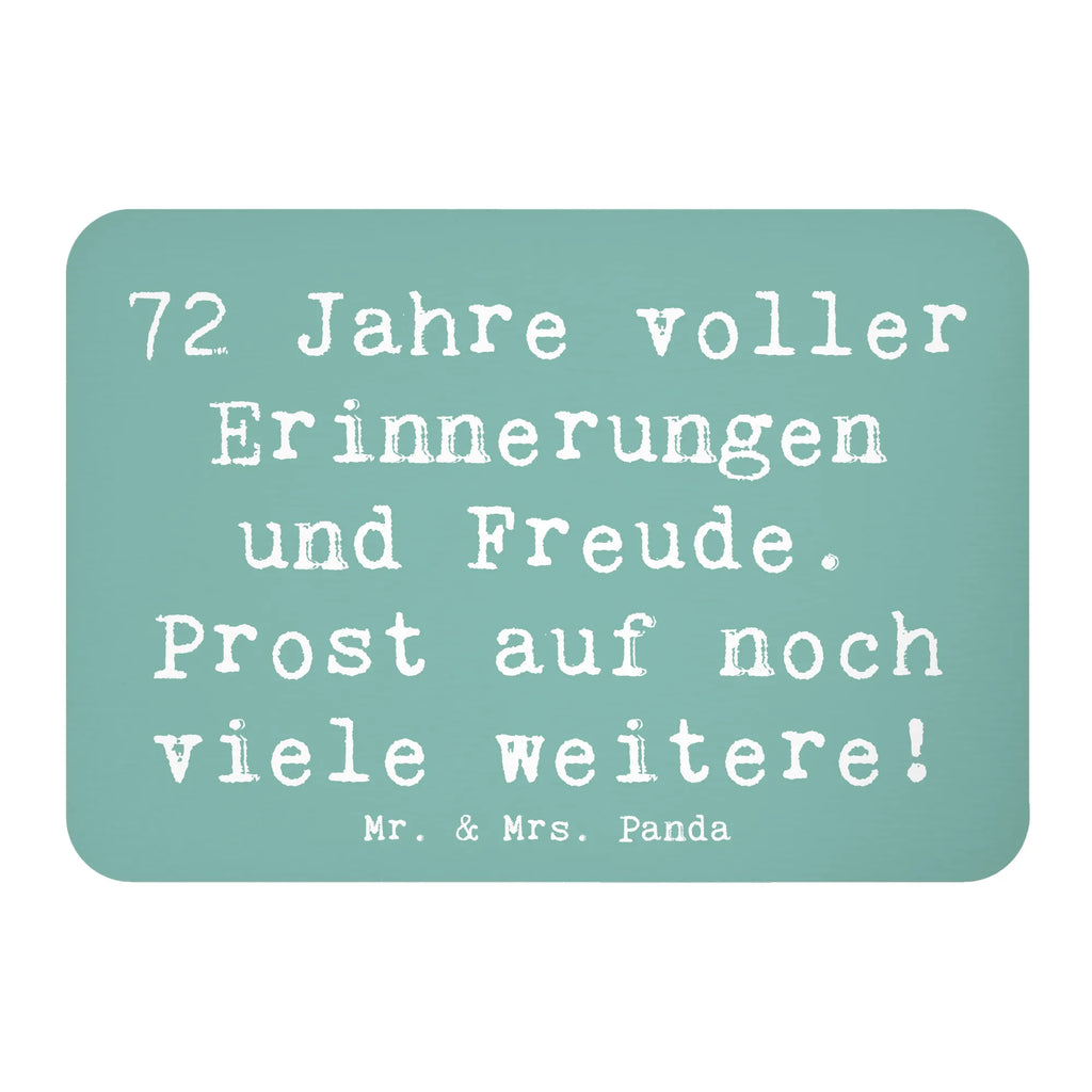 Magnet Spruch 72. Geburtstag Glückwünsche Kühlschrankmagnet, Pinnwandmagnet, Souvenir Magnet, Motivmagnete, Dekomagnet, Whiteboard Magnet, Notiz Magnet, Kühlschrank Dekoration, Geburtstag, Geburtstagsgeschenk, Geschenk