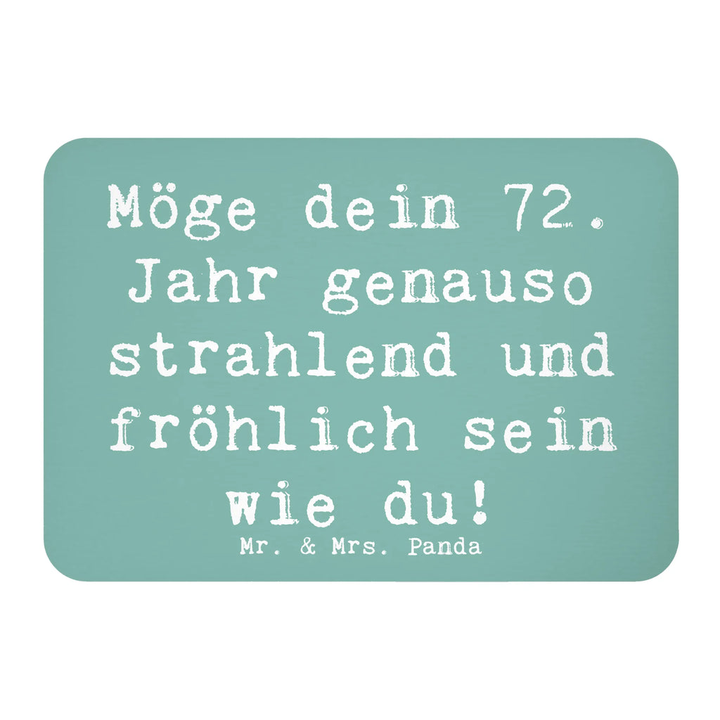 Magnet Spruch 72. Geburtstag Freude Glanz Kühlschrankmagnet, Pinnwandmagnet, Souvenir Magnet, Motivmagnete, Dekomagnet, Whiteboard Magnet, Notiz Magnet, Kühlschrank Dekoration, Geburtstag, Geburtstagsgeschenk, Geschenk