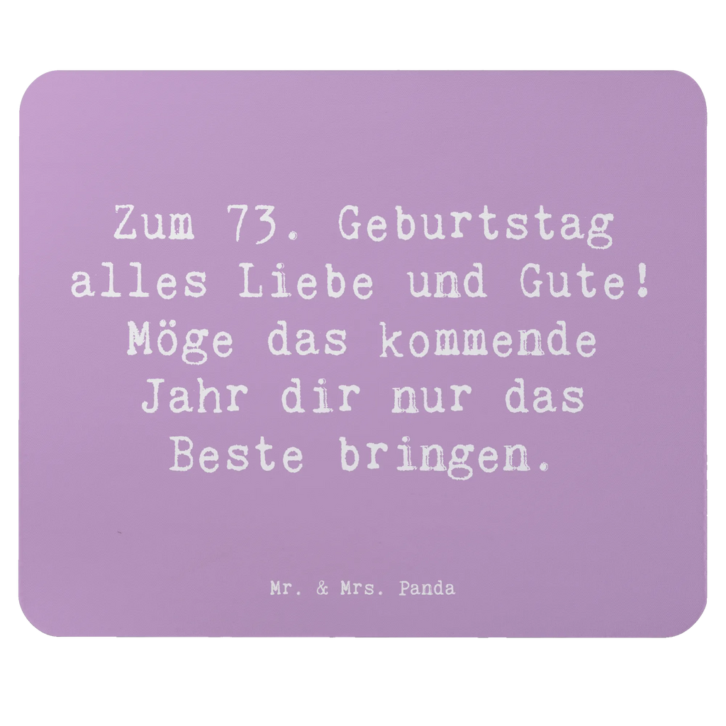 Mauspad Spruch 73. Geburtstag Glückwünsche Mousepad, Computer zubehör, Büroausstattung, PC Zubehör, Arbeitszimmer, Mauspad, Einzigartiges Mauspad, Designer Mauspad, Mausunterlage, Mauspad Büro, Geburtstag, Geburtstagsgeschenk, Geschenk