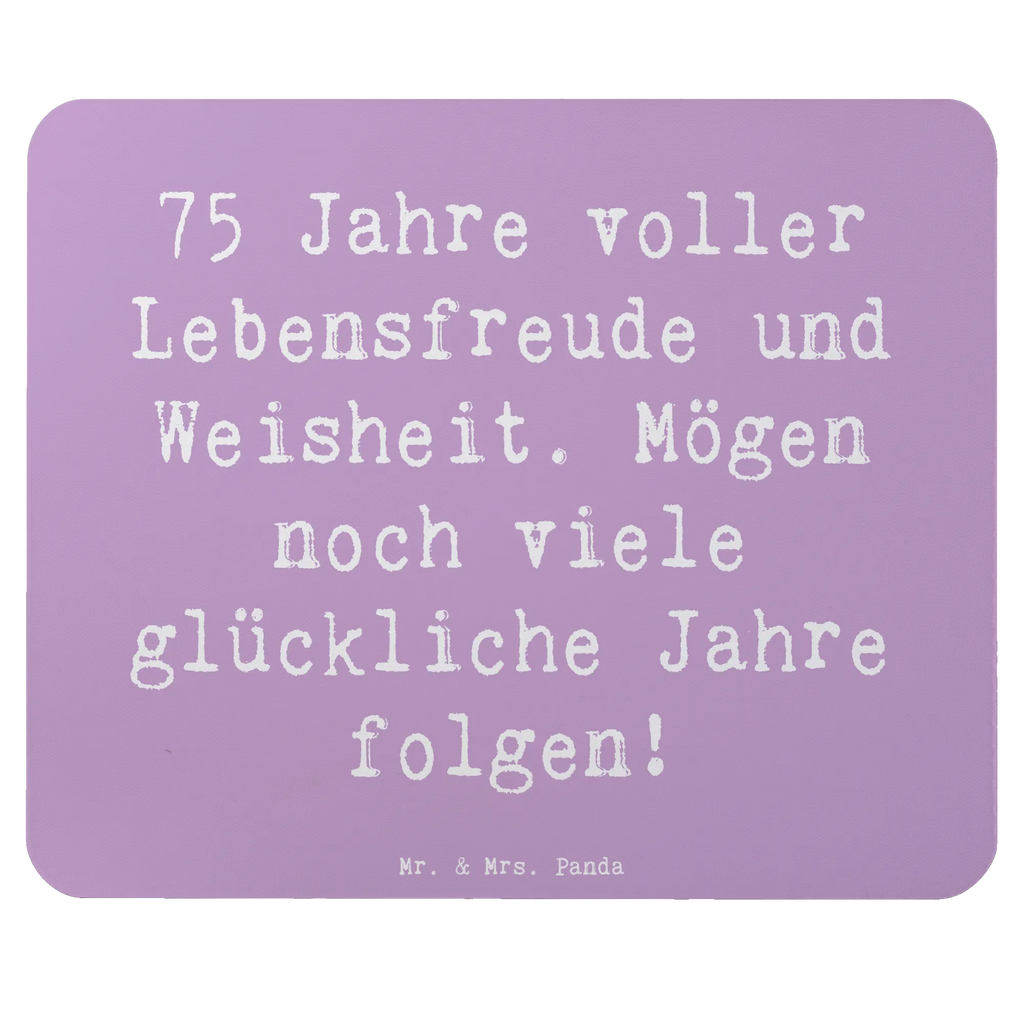 Mauspad Spruch 75. Geburtstag Lebensfreude Mousepad, Computer zubehör, Büroausstattung, PC Zubehör, Arbeitszimmer, Mauspad, Einzigartiges Mauspad, Designer Mauspad, Mausunterlage, Mauspad Büro, Geburtstag, Geburtstagsgeschenk, Geschenk