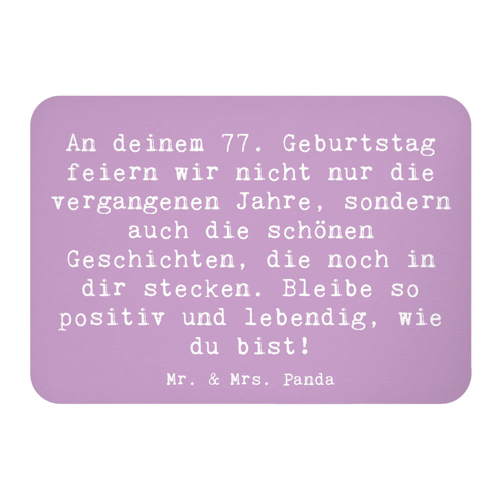 Magnet Spruch 77. Geburtstag Geschichten Kühlschrankmagnet, Pinnwandmagnet, Souvenir Magnet, Motivmagnete, Dekomagnet, Whiteboard Magnet, Notiz Magnet, Kühlschrank Dekoration, Geburtstag, Geburtstagsgeschenk, Geschenk