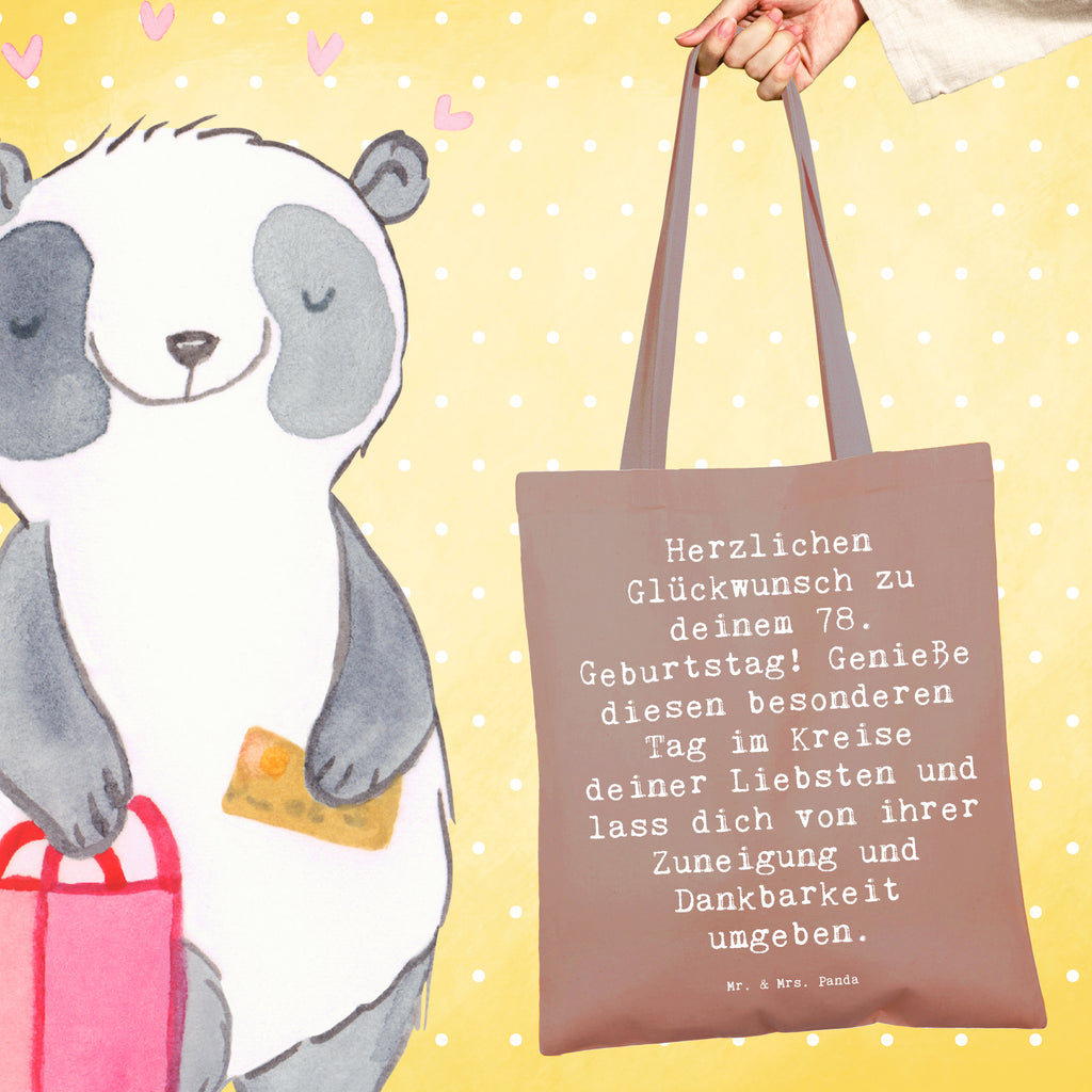 Tragetasche Spruch 78. Geburtstag Beuteltasche, Beutel, Einkaufstasche, Jutebeutel, Stoffbeutel, Tasche, Shopper, Umhängetasche, Strandtasche, Schultertasche, Stofftasche, Tragetasche, Badetasche, Jutetasche, Einkaufstüte, Laptoptasche, Geburtstag, Geburtstagsgeschenk, Geschenk