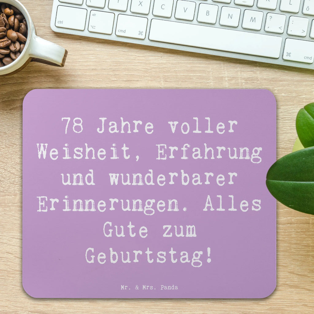 Mauspad Spruch 78. Geburtstag Mousepad, Computer zubehör, Büroausstattung, PC Zubehör, Arbeitszimmer, Mauspad, Einzigartiges Mauspad, Designer Mauspad, Mausunterlage, Mauspad Büro, Geburtstag, Geburtstagsgeschenk, Geschenk