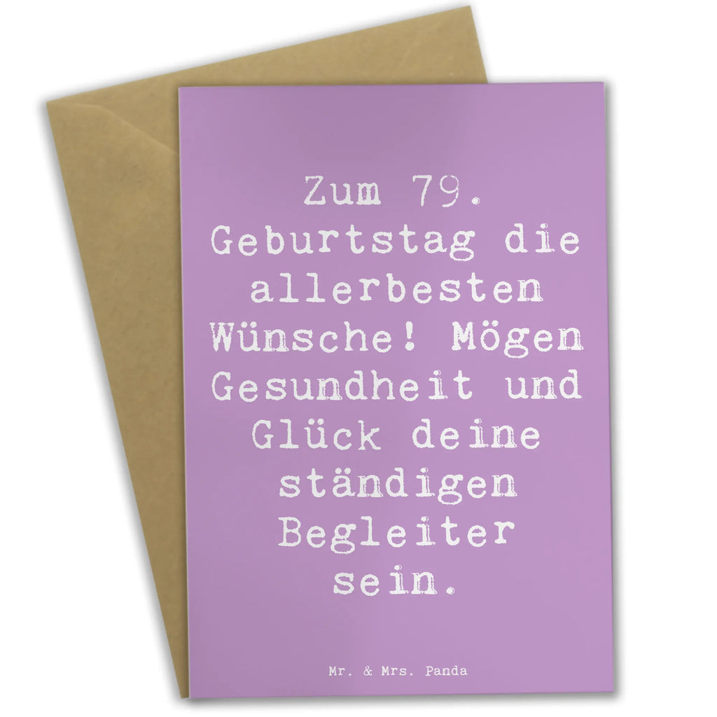 Grußkarte Spruch 79. Geburtstag Glückwünsche Grußkarte, Klappkarte, Einladungskarte, Glückwunschkarte, Hochzeitskarte, Geburtstagskarte, Karte, Ansichtskarten, Geburtstag, Geburtstagsgeschenk, Geschenk