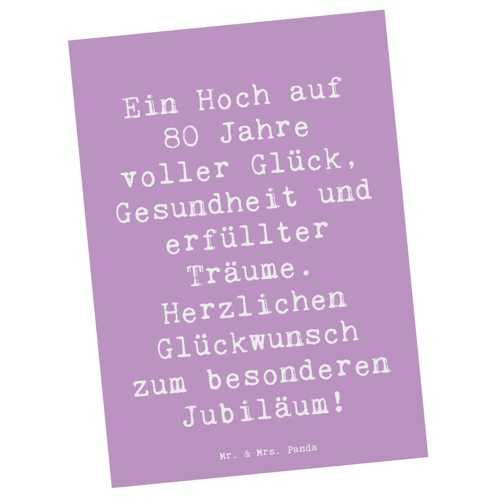 Postkarte Spruch 80. Geburtstag Freude Postkarte, Karte, Geschenkkarte, Grußkarte, Einladung, Ansichtskarte, Geburtstagskarte, Einladungskarte, Dankeskarte, Ansichtskarten, Einladung Geburtstag, Einladungskarten Geburtstag, Geburtstag, Geburtstagsgeschenk, Geschenk