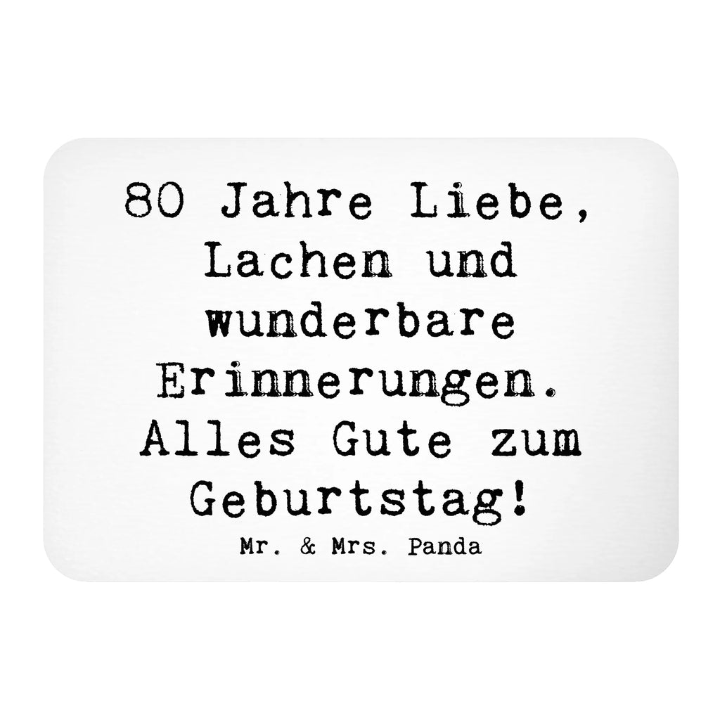 Magnet Spruch 80. Geburtstag Kühlschrankmagnet, Pinnwandmagnet, Souvenir Magnet, Motivmagnete, Dekomagnet, Whiteboard Magnet, Notiz Magnet, Kühlschrank Dekoration, Geburtstag, Geburtstagsgeschenk, Geschenk