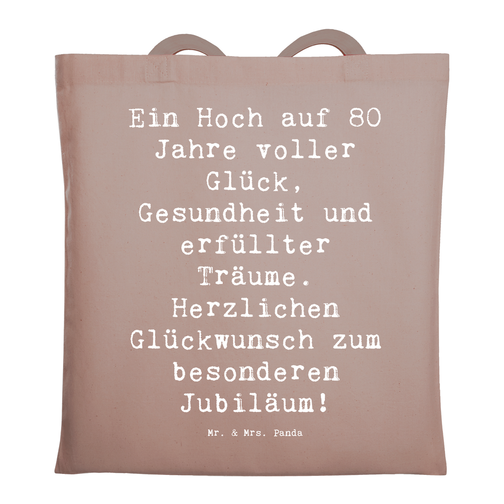 Tragetasche Spruch 80. Geburtstag Freude Beuteltasche, Beutel, Einkaufstasche, Jutebeutel, Stoffbeutel, Tasche, Shopper, Umhängetasche, Strandtasche, Schultertasche, Stofftasche, Tragetasche, Badetasche, Jutetasche, Einkaufstüte, Laptoptasche, Geburtstag, Geburtstagsgeschenk, Geschenk