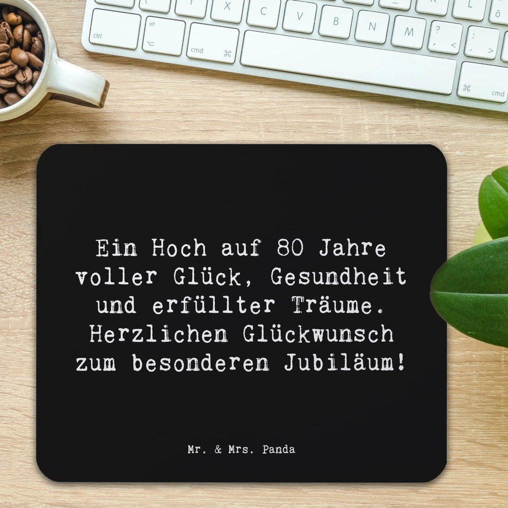 Mauspad Spruch 80. Geburtstag Freude Mousepad, Computer zubehör, Büroausstattung, PC Zubehör, Arbeitszimmer, Mauspad, Einzigartiges Mauspad, Designer Mauspad, Mausunterlage, Mauspad Büro, Geburtstag, Geburtstagsgeschenk, Geschenk