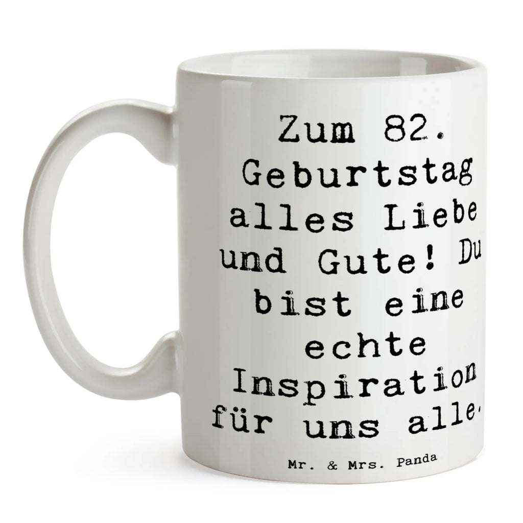 Tasse Spruch 82. Geburtstag Tasse, Kaffeetasse, Teetasse, Becher, Kaffeebecher, Teebecher, Keramiktasse, Porzellantasse, Büro Tasse, Geschenk Tasse, Tasse Sprüche, Tasse Motive, Kaffeetassen, Tasse bedrucken, Designer Tasse, Cappuccino Tassen, Schöne Teetassen, Geburtstag, Geburtstagsgeschenk, Geschenk