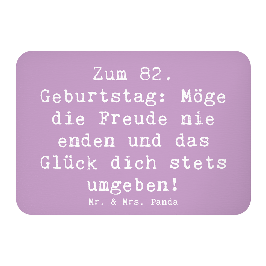 Magnet Spruch 82. Geburtstag Freude Kühlschrankmagnet, Pinnwandmagnet, Souvenir Magnet, Motivmagnete, Dekomagnet, Whiteboard Magnet, Notiz Magnet, Kühlschrank Dekoration, Geburtstag, Geburtstagsgeschenk, Geschenk