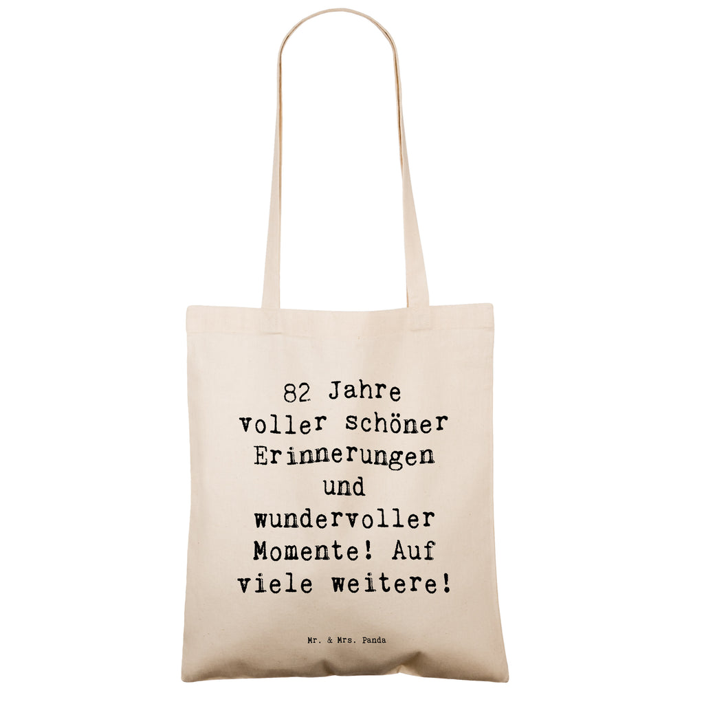 Tragetasche Spruch 82. Geburtstag Beuteltasche, Beutel, Einkaufstasche, Jutebeutel, Stoffbeutel, Tasche, Shopper, Umhängetasche, Strandtasche, Schultertasche, Stofftasche, Tragetasche, Badetasche, Jutetasche, Einkaufstüte, Laptoptasche, Geburtstag, Geburtstagsgeschenk, Geschenk