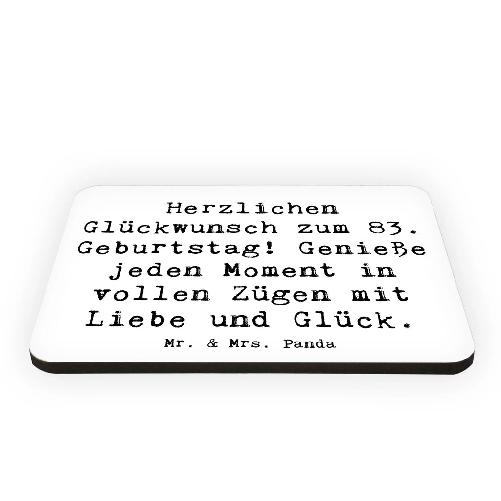 Magnet Spruch 83. Geburtstag Liebe Glück Kühlschrankmagnet, Pinnwandmagnet, Souvenir Magnet, Motivmagnete, Dekomagnet, Whiteboard Magnet, Notiz Magnet, Kühlschrank Dekoration, Geburtstag, Geburtstagsgeschenk, Geschenk