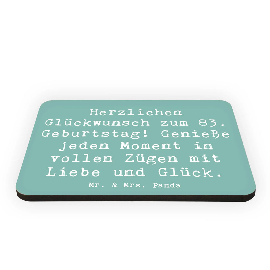 Magnet Spruch 83. Geburtstag Liebe Glück Kühlschrankmagnet, Pinnwandmagnet, Souvenir Magnet, Motivmagnete, Dekomagnet, Whiteboard Magnet, Notiz Magnet, Kühlschrank Dekoration, Geburtstag, Geburtstagsgeschenk, Geschenk