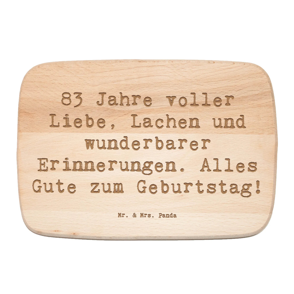 Frühstücksbrett Spruch 83. Geburtstag Frühstücksbrett, Holzbrett, Schneidebrett, Schneidebrett Holz, Frühstücksbrettchen, Küchenbrett, Geburtstag, Geburtstagsgeschenk, Geschenk