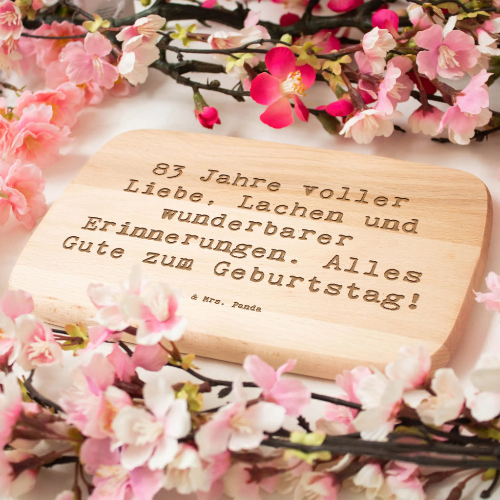 Frühstücksbrett Spruch 83. Geburtstag Frühstücksbrett, Holzbrett, Schneidebrett, Schneidebrett Holz, Frühstücksbrettchen, Küchenbrett, Geburtstag, Geburtstagsgeschenk, Geschenk