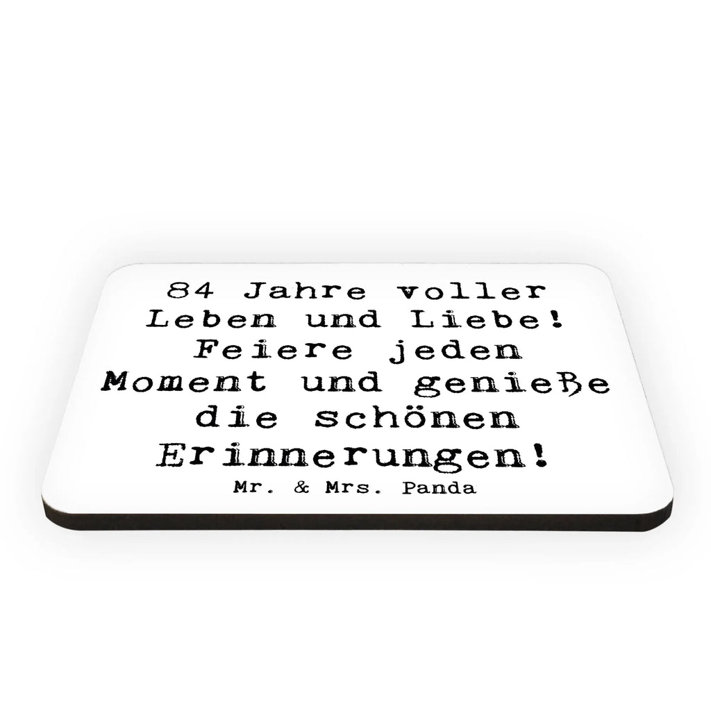 Magnet Spruch 84. Geburtstag Leben und Liebe Kühlschrankmagnet, Pinnwandmagnet, Souvenir Magnet, Motivmagnete, Dekomagnet, Whiteboard Magnet, Notiz Magnet, Kühlschrank Dekoration, Geburtstag, Geburtstagsgeschenk, Geschenk