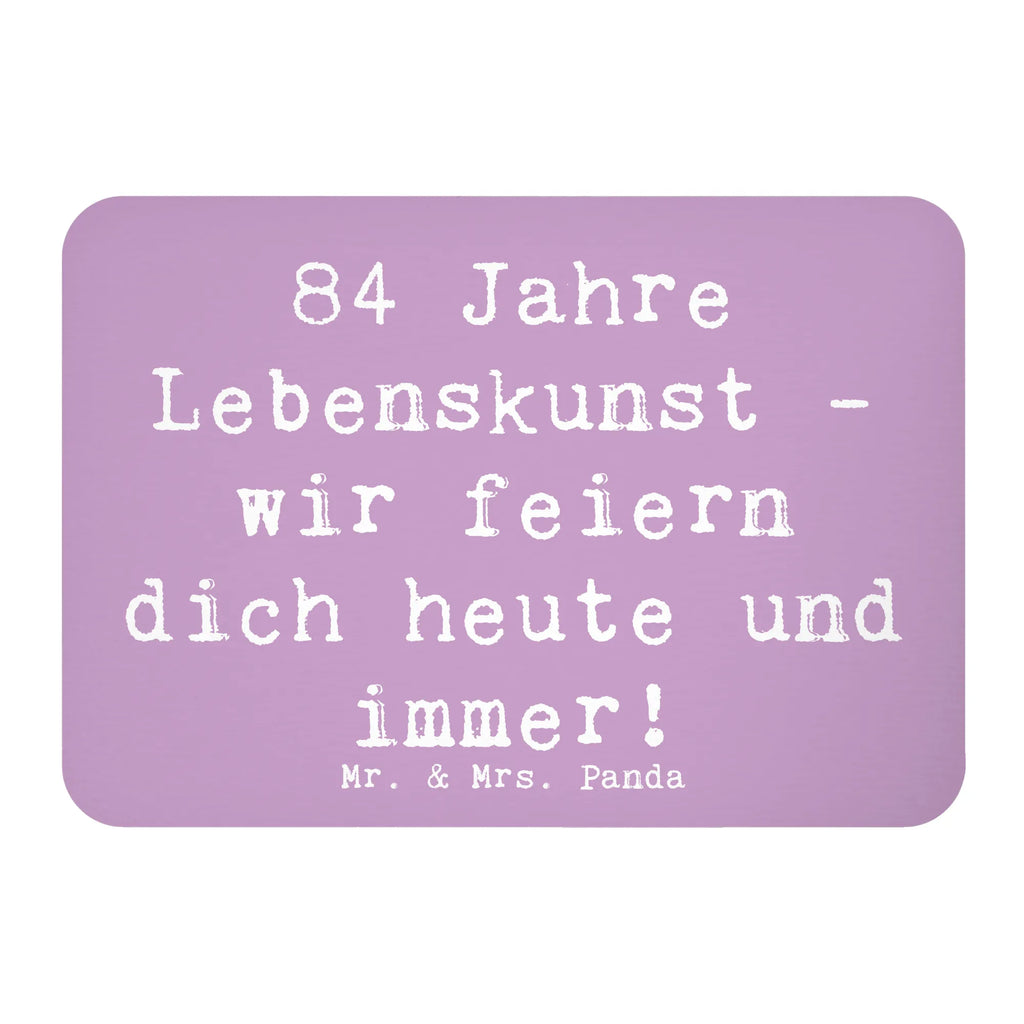 Magnet Spruch 84. Geburtstag Lebenskunst Kühlschrankmagnet, Pinnwandmagnet, Souvenir Magnet, Motivmagnete, Dekomagnet, Whiteboard Magnet, Notiz Magnet, Kühlschrank Dekoration, Geburtstag, Geburtstagsgeschenk, Geschenk