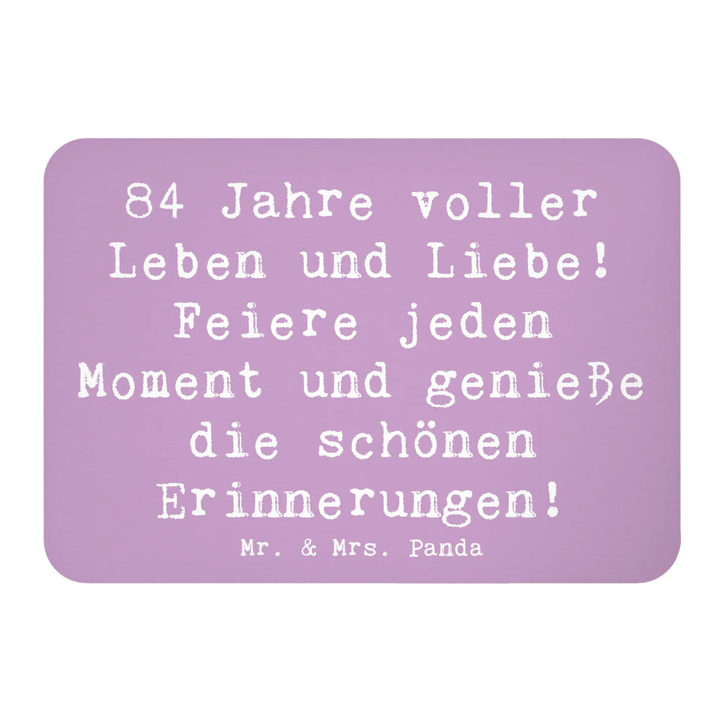 Magnet Spruch 84. Geburtstag Leben und Liebe Kühlschrankmagnet, Pinnwandmagnet, Souvenir Magnet, Motivmagnete, Dekomagnet, Whiteboard Magnet, Notiz Magnet, Kühlschrank Dekoration, Geburtstag, Geburtstagsgeschenk, Geschenk