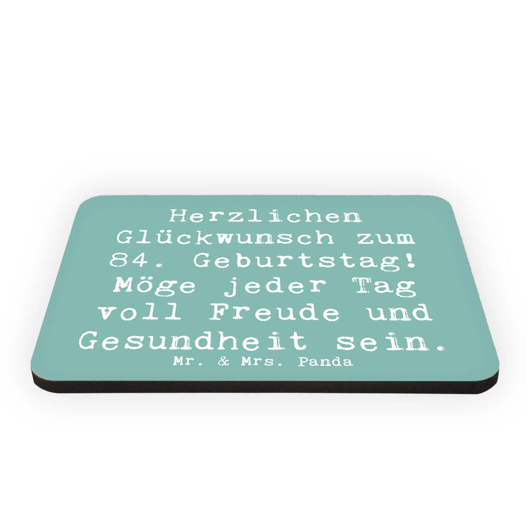 Magnet Spruch 84. Geburtstag Kühlschrankmagnet, Pinnwandmagnet, Souvenir Magnet, Motivmagnete, Dekomagnet, Whiteboard Magnet, Notiz Magnet, Kühlschrank Dekoration, Geburtstag, Geburtstagsgeschenk, Geschenk